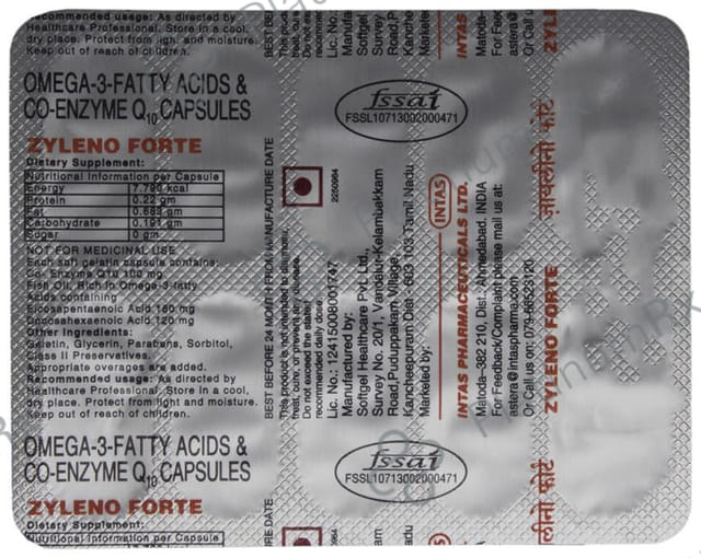 Zyleno Forte Capsule 10s