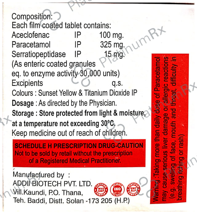 Mitaflam-SP Tablet