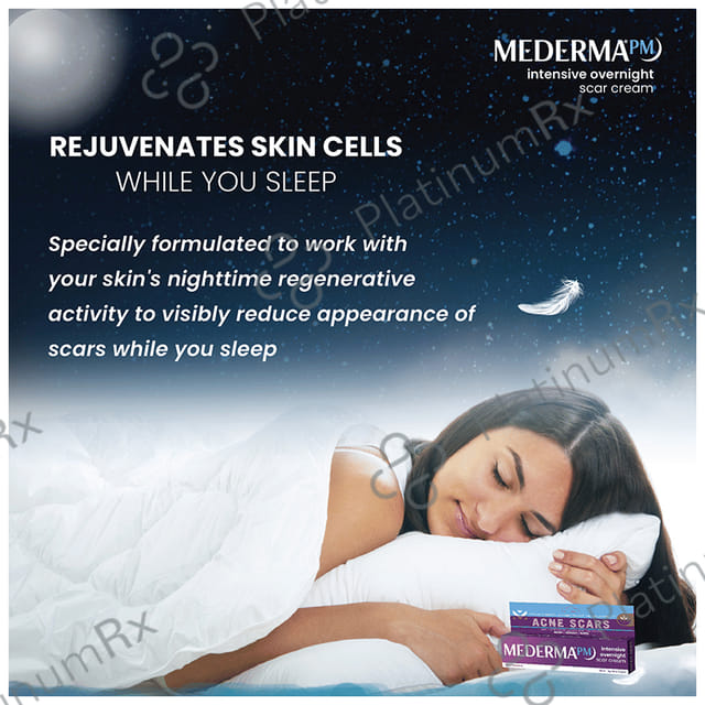Mederma PM Intensive Overnight Scar Cream 10gm