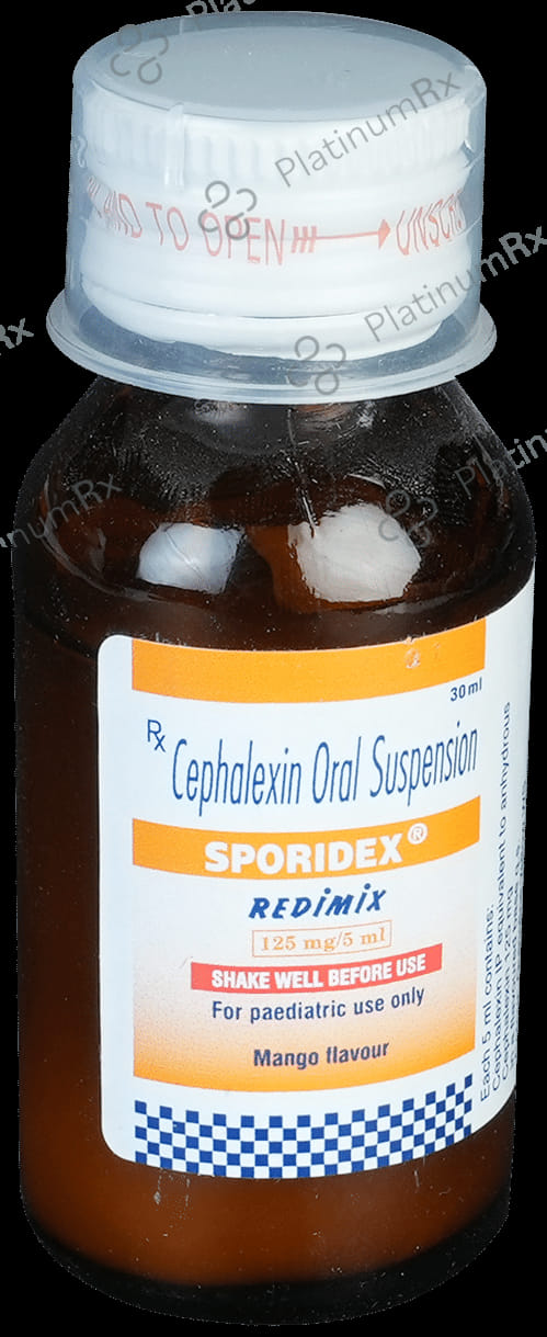 Sporidex 125mg Redimix Suspension 30ml