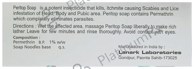 Peritop Soap 75gm