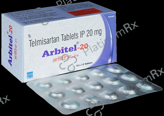Arbitel 20mg Tablet 15s