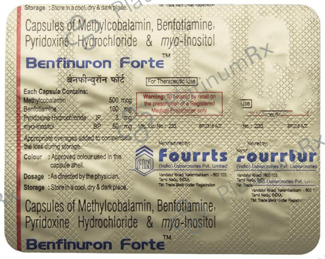 Benfinuron Forte Capsule 10s
