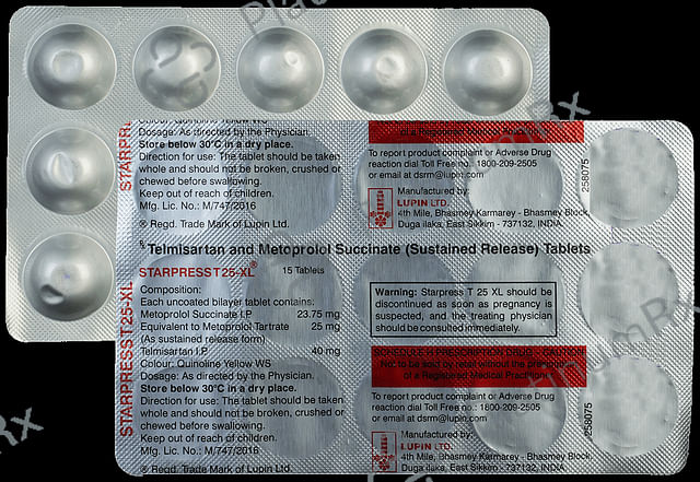 Starpress T 23.75/40mg Tablet XL 15s