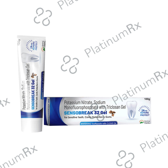 Sensobreak 32 Toothpaste Gel 100gm