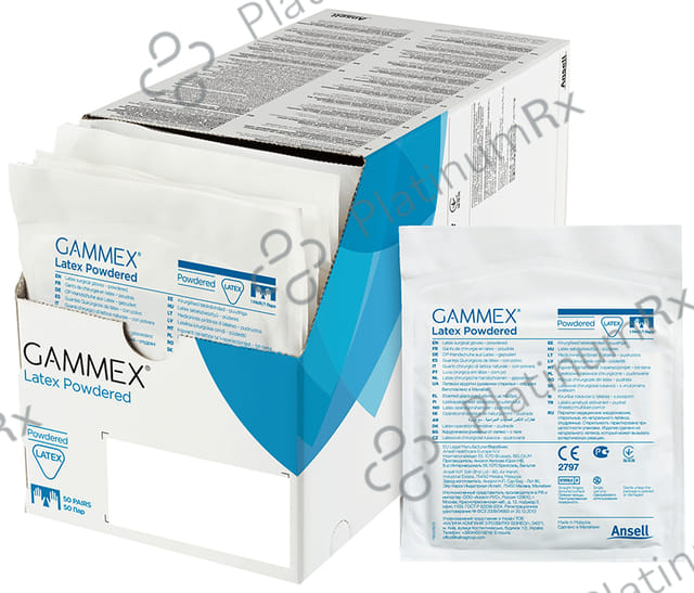 Ansell Gammex Latex Powdered Glove 6.5