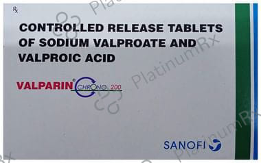 Valparin Chrono 200mg Tablet CR 15s