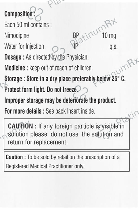 Nimoglad 10mg Injection 50ml