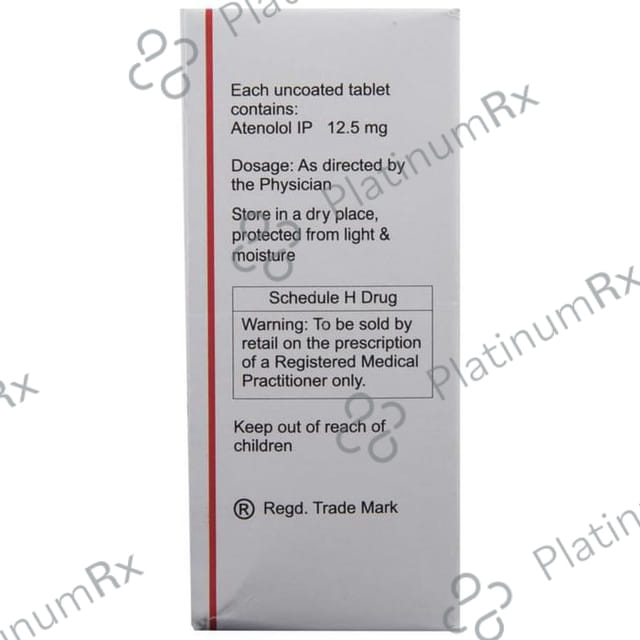 Tenolol 12.5 Tablet 14s
