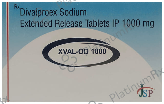 Xval OD 1000mg Tablet 10s