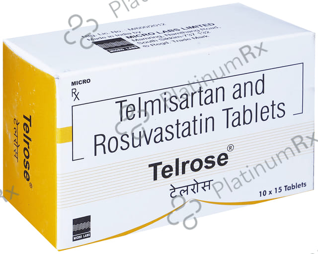 Telrose 10/40mg Tablet 15s