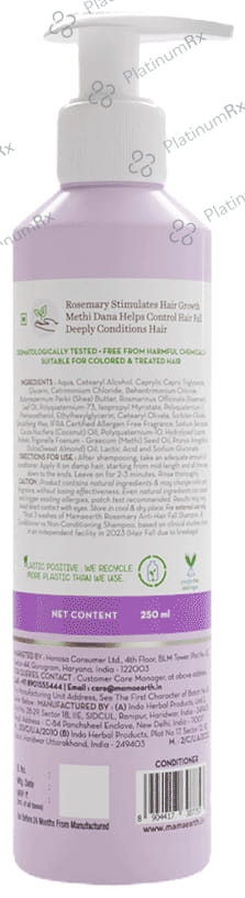 Mamaearth Rosemary Anti-Hairfall Conditioner 250ml