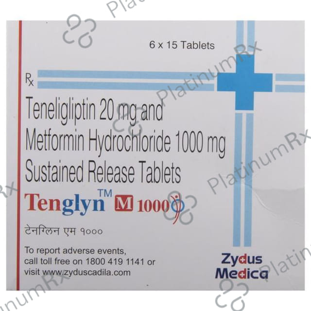 Tenglyn M 1000/20mg Tablet SR 15s
