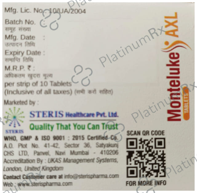 Monteluke AXL 75/5/10mg Tablet 10s