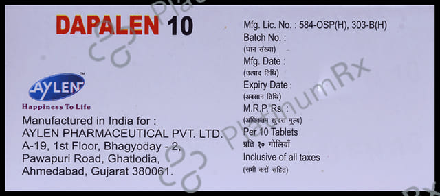 Dapalen 10mg Tablet
