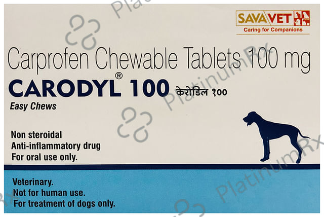 Carodyl 100 Tablet 6 tablets
