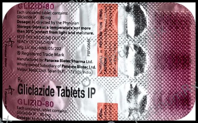 Glizid 80mg Tablet 15s
