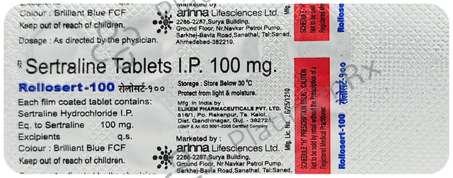 Rollosert 100 Tablet