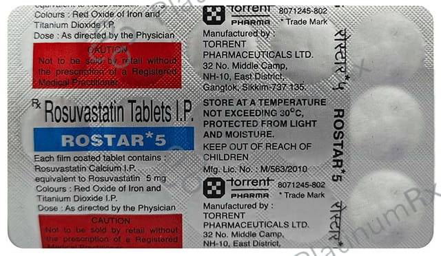 Rostar 5mg Tablet 15s