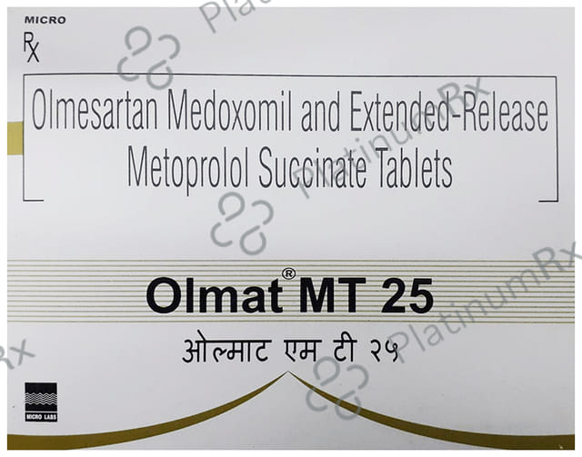 Olmat MT 25/20mg Tablet ER 15s