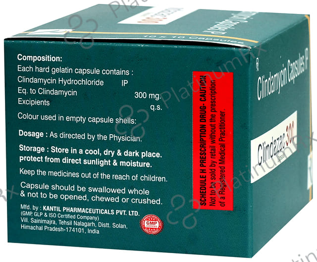 Clindazac 300mg Capsule 10s
