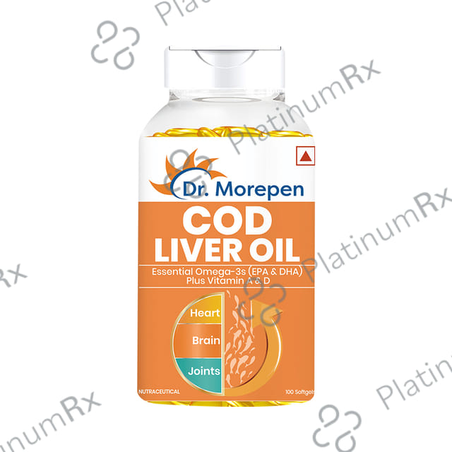 Dr. Morepen Cod Liver Oil Capsule 100s