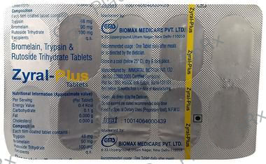 Zyral Plus Tablet 10s