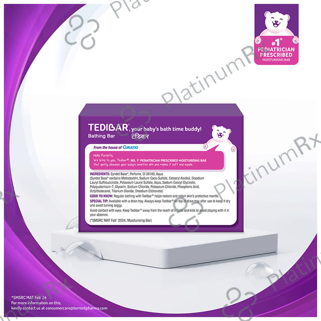 Tedibar Baby Bathing Soap 75gm