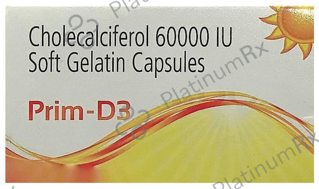Prim-D3 Soft Gelatin Capsule