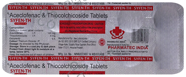 Syfen 100/4mg TH Tablet 10s