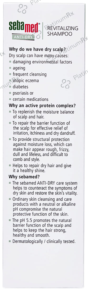 Sebamed Anti Dry Revitalizing Shampoo 200ml