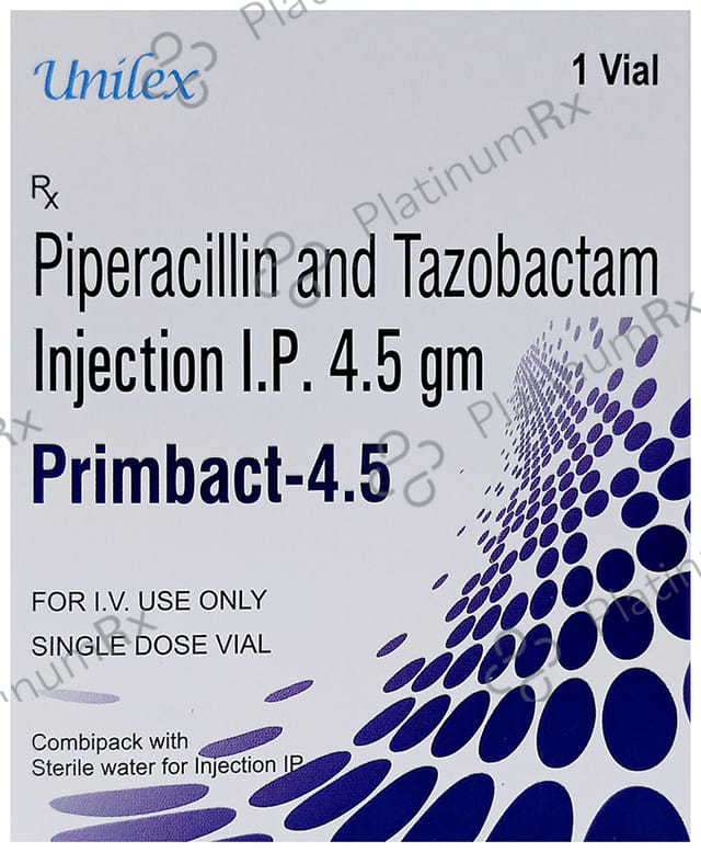 Primbact 4.5 4000/500mg Injection 1s