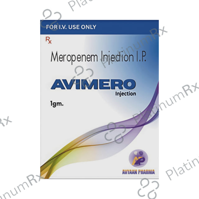 Avimero 1gm 1000mg Injection 1s