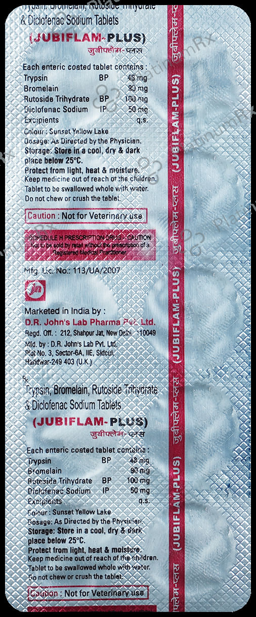 Jubiflam Plus Tablet