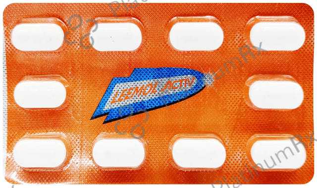 Leemol Activ 50mg/650mg Tablet