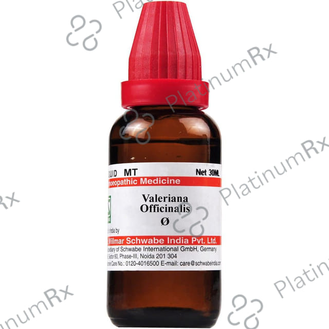 Dr Willmar Schwabe India Valeriana Officinalis Mother Tincture Q