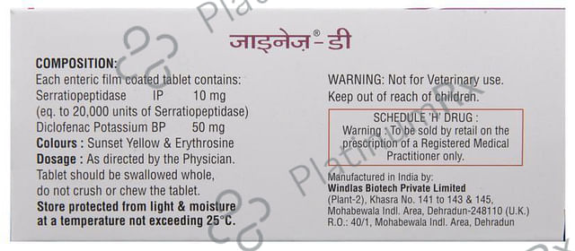 Zinase-D Tablet