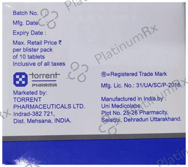 Vizylac 120M/10mg DT Tablet 10s