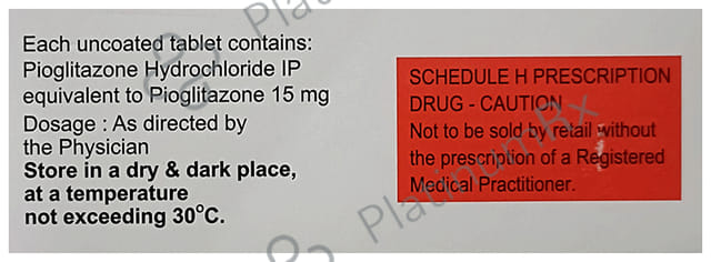 Pionorm 15mg Tablet 15s