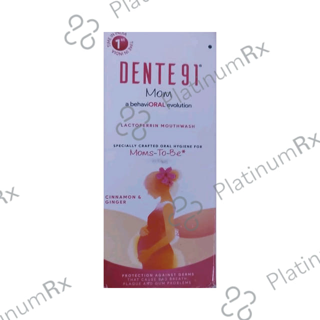 Dente 91 Mom Cinnamon & Ginger Mouth Wash 150ml