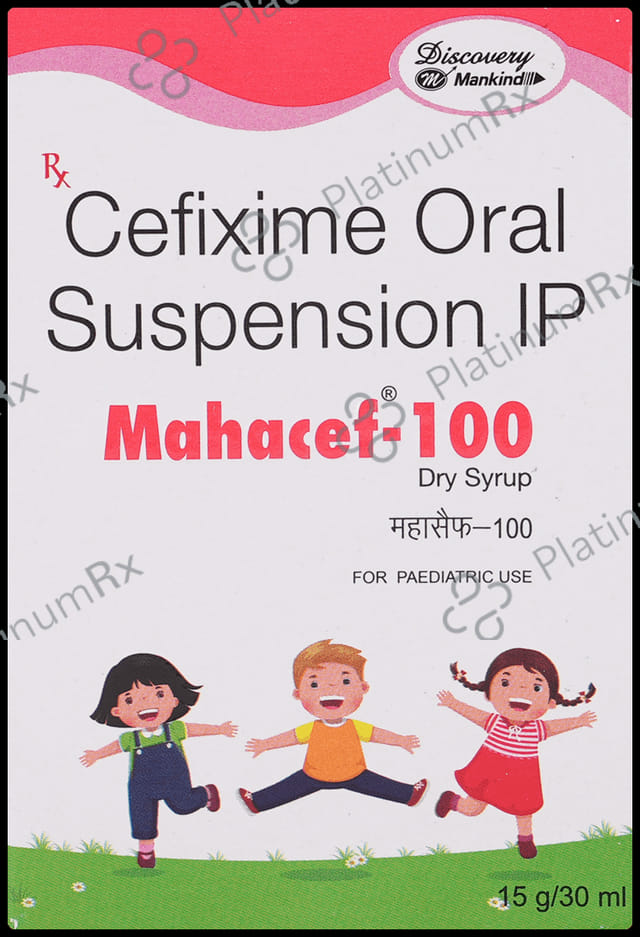 Mahacef 100mg Dry Syrup 30ml
