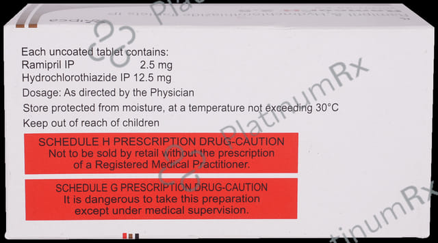 Ramcor H 2.5/12.5mg Tablet 10s