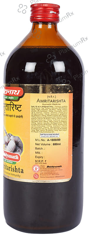 Baidyanath (Jhansi) Amritarishta 680 ml