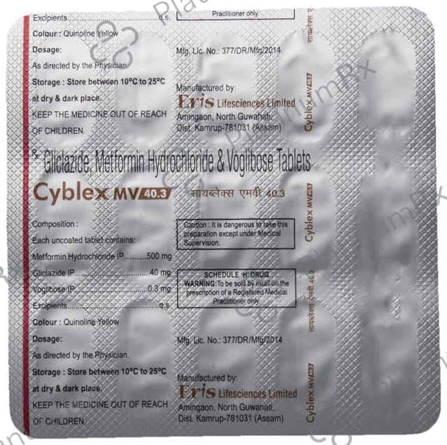 Cyblex MV 40.3/500mg Tablet 15s