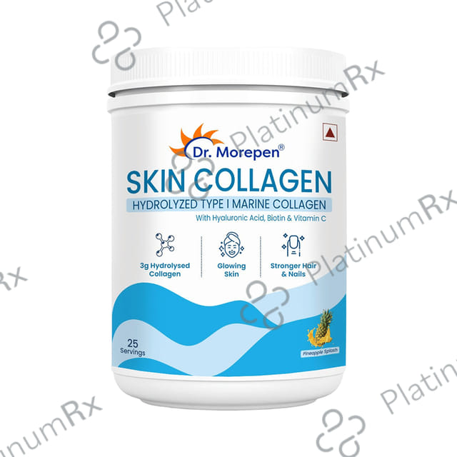 Dr. Morepen Skin Collagen Powder Pineapple Splash