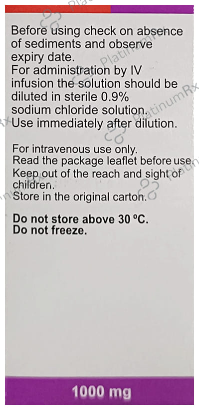 Ferinject 1000mg Injection 20ml