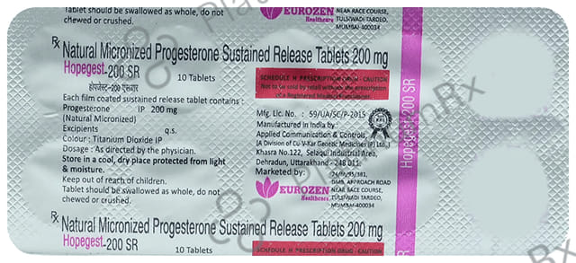Hopegest 200mg Tablet SR