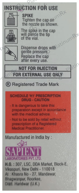 Mlobe-PD Eye Drop BAK Free