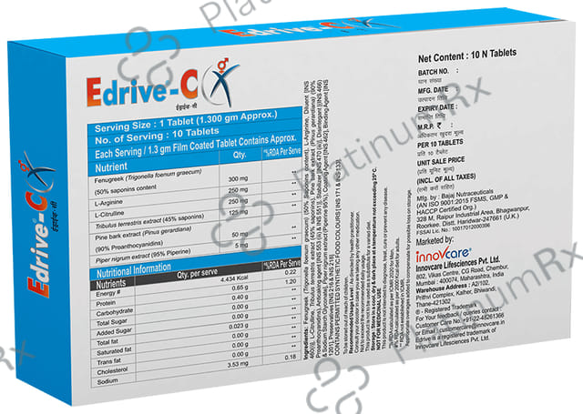 Edrive C Tablet 10s