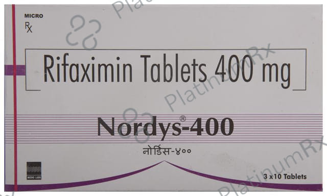 Nordys 400mg Tablet 10s